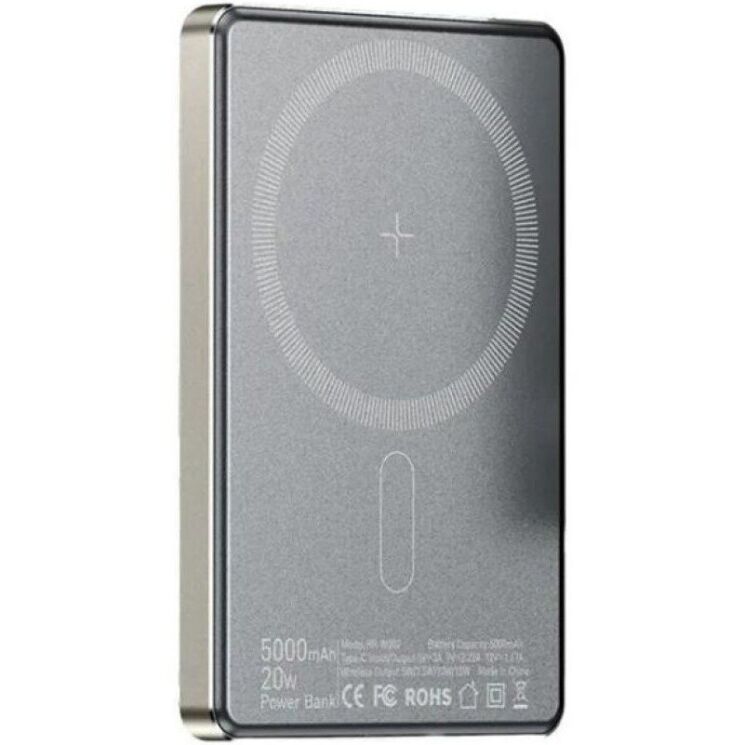 Зовнішній акумулятор ESSAGER Cross-Border Magnetic 20W (5000mAh) EDY5K-YJ0A-Z - Gray (995774H) Зовнішній акумулятор ESSAGER Cross-Border Magnetic 20W (5000mAh) EDY5K-YJ0A-Z - Gray: фото 2 з 10