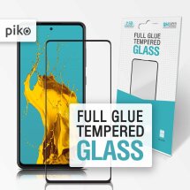 Захисне скло Piko Full Glue для Samsung Galaxy A72 - Black: фото 1 з 4