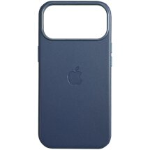 Захисний чохол Copiex Leather Case with MagSafe для Apple iPhone 17 Pro - Blue: фото 1 з 1