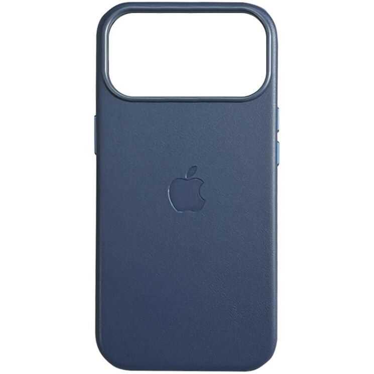 Захисний чохол Copiex Leather Case with MagSafe для Apple iPhone 17 Pro - Blue: фото 1 з 1