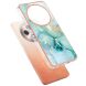 Захисний чохол Deexe Marble Case для OPPO Reno 12 F/FS - Green (360131G). Фото 2 из 6