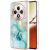 Захисний чохол Deexe Marble Case для OPPO Reno 12 F/FS - Green: фото 1 из 6
