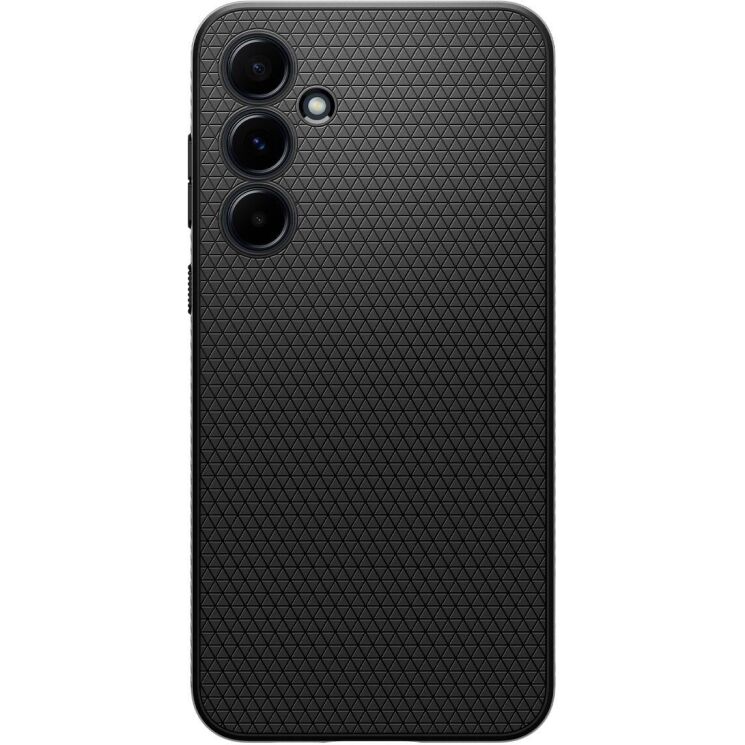 Защитный чехол Spigen (SGP) Liquid Air для Samsung Galaxy A55 (A556) - Matte Black: фото 2 из 18