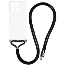 Захисний чохол UniCase AirBag with Strap для Motorola Edge 60 Pro - Transparent: фото 1 из 4