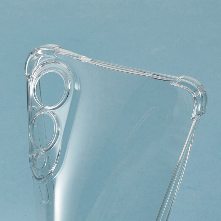 Захисний чохол UniCase AirBag with Strap для Samsung Galaxy S25 Edge (S937) - Transparent: фото 8 из 9