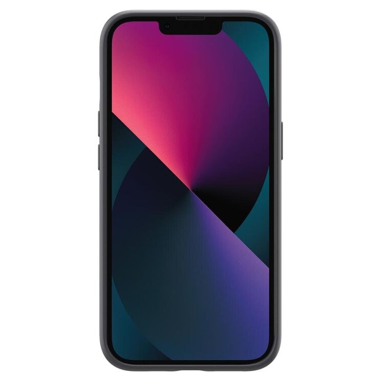 Защитная накладка Spigen (SGP) Silicone Fit для iPhone 13 mini - Black: фото 4 из 7