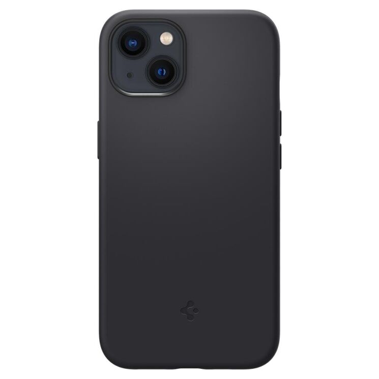 Защитная накладка Spigen (SGP) Silicone Fit для iPhone 13 mini - Black: фото 5 из 7