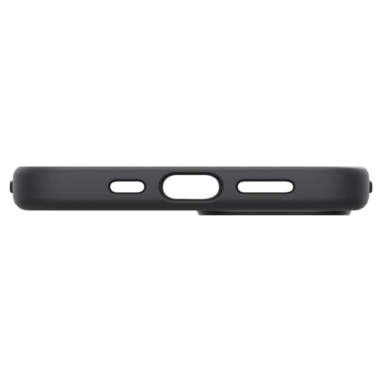 Защитная накладка Spigen (SGP) Silicone Fit для iPhone 13 mini - Black: фото 7 из 7