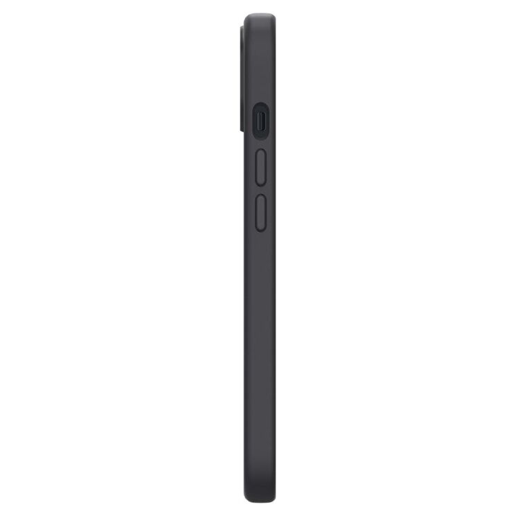 Защитная накладка Spigen (SGP) Silicone Fit для iPhone 13 mini - Black: фото 6 из 7
