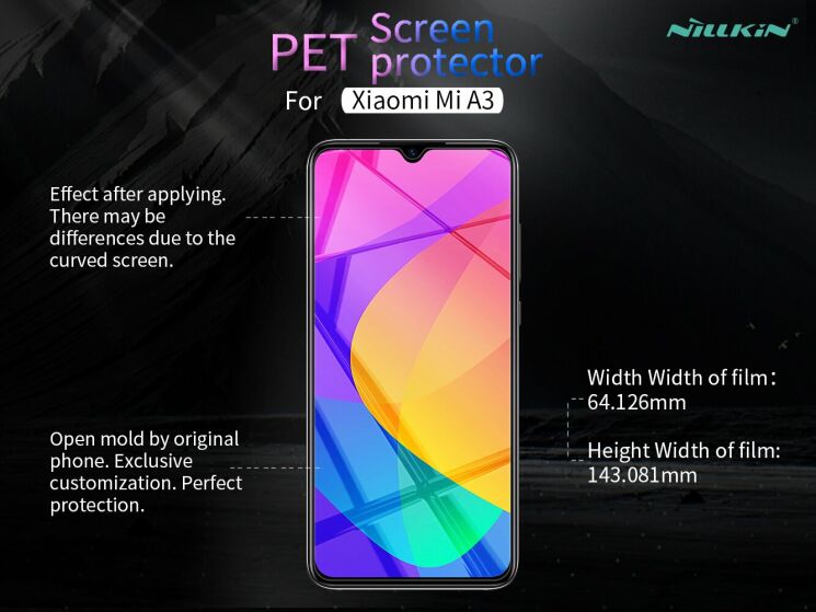 Захисна плівка NILLKIN Crystal для Xiaomi Mi CC9e / Mi A3: фото 6 з 6