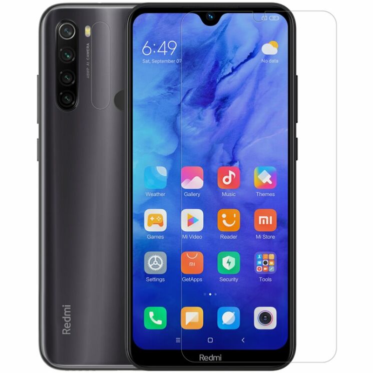 Защитная пленка NILLKIN Crystal для Xiaomi Redmi Note 8T: фото 2 из 14