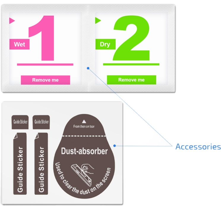 Защитное стекло 2E HD Clear Glass для Samsung Tab A 8.0 2017 (T380/385): фото 4 из 4