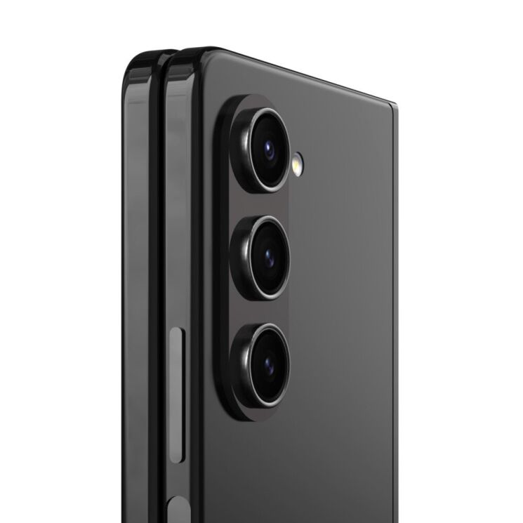 Защитное стекло (3шт) NILLKIN CLRFilm Camera для Samsung Galaxy Fold 5 - Black: фото 3 из 15