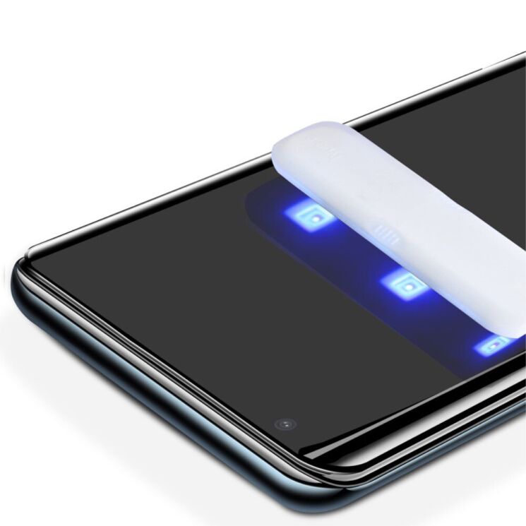 Защитное стекло AMORUS 3D Curved UV для Xiaomi Mi 10 / Mi 10 Pro (с лампой UV): фото 6 из 11
