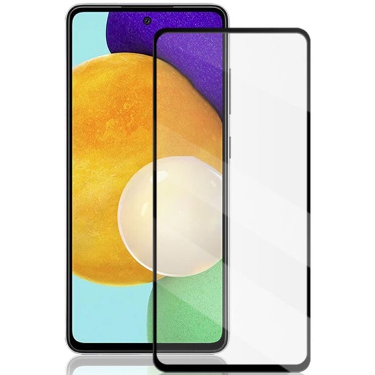 Захисне скло AMORUS Full Glue Tempered Glass для Samsung Galaxy A54 (A546) - Black: фото 1 з 9