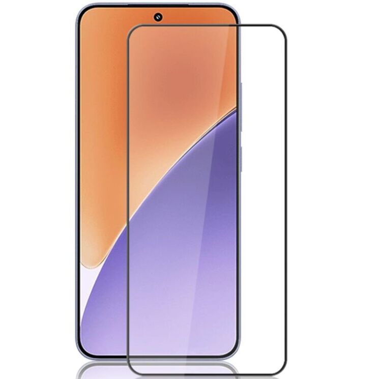Защитное стекло AMORUS Full Glue Tempered Glass для Xiaomi 15 - Black: фото 1 из 9