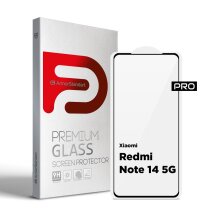 Защитное стекло ArmorStandart Pro 5D для Xiaomi Redmi Note 14 5G - Black: фото 1 из 7
