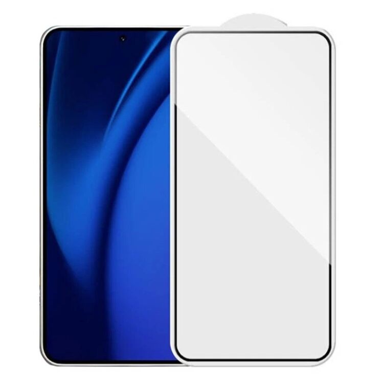 Защитное стекло Blueo Full Cover HD для Samsung Galaxy S25 (S931) - Black: фото 2 из 6