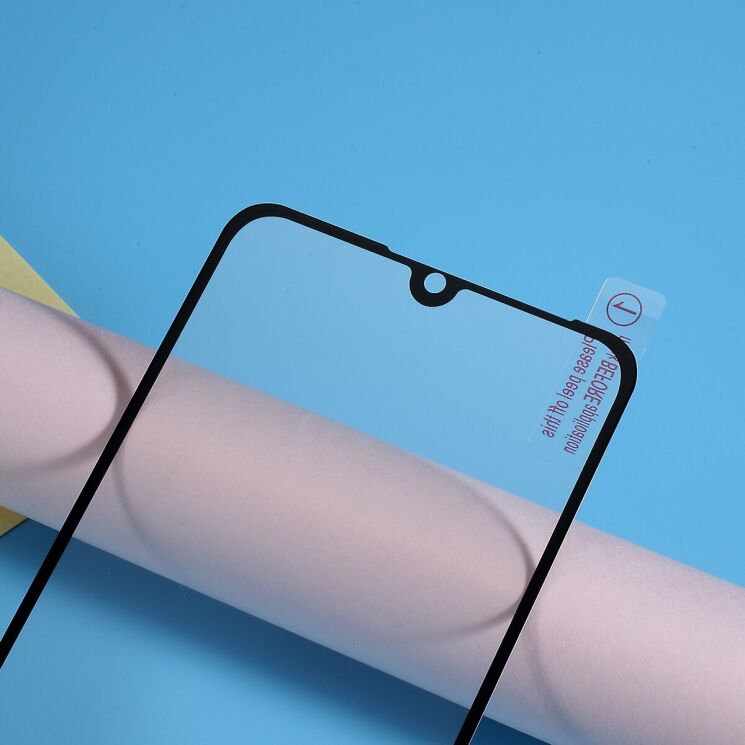 Защитное стекло Deexe 5D Full Glue для Huawei P Smart Plus 2019 - Black: фото 2 из 6