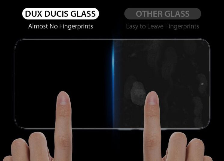 Защитное стекло DUX DUCIS Full Glue для Xiaomi Poco F6 Pro - Black: фото 7 из 9