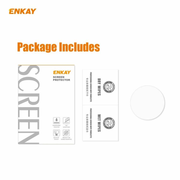 Защитное стекло HAT PRINCE 0.2mm Arc Edge Glass для Samsung Galaxy Watch 3 (41mm): фото 8 из 10