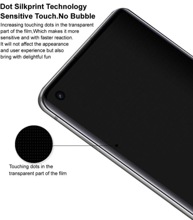 Защитное стекло IMAK 3D Curved Full Covering для Motorola Edge 40 Neo - Black: фото 8 из 9