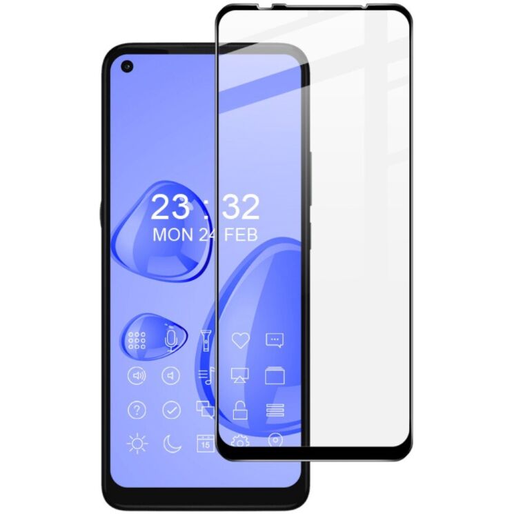 Защитное стекло IMAK 5D Pro+ Full Glue для Motorola Moto G9 Power - Black: фото 1 из 10