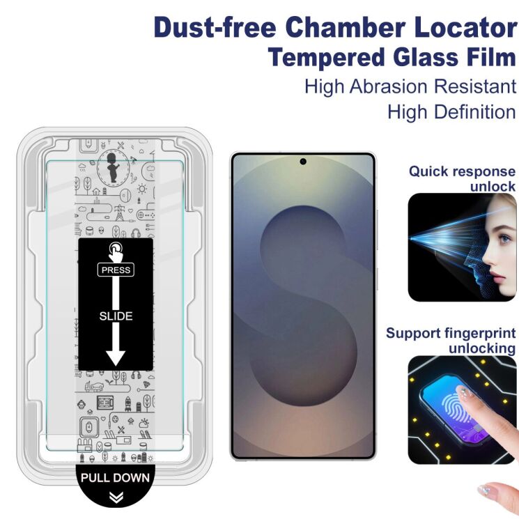 Захисне скло IMAK H Install Screen Guard для Samsung Galaxy S26 Ultra (404486) Захисне скло IMAK H Install Screen Guard для Samsung Galaxy S26 Ultra: фото 2 з 9