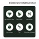 Защитное стекло IMAK Install Black Glass Lens для OnePlus 13 - Black (373034B). Фото 6 из 11