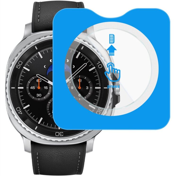 Защитное стекло IMAK Tempered Glass для Samsung Galaxy Watch 8 Classic: фото 1 из 9
