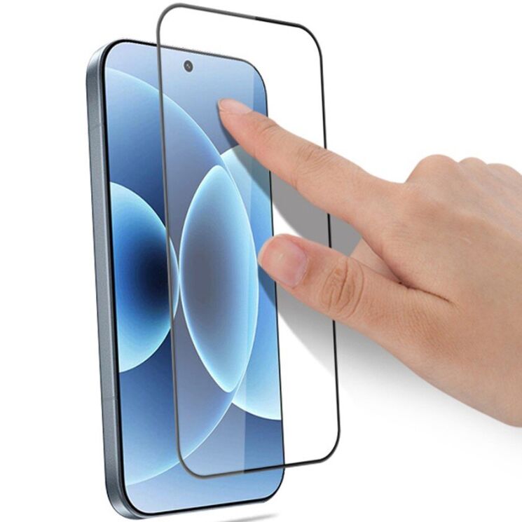 Защитное стекло MOCOLO Full Glue Cover для Xiaomi 17 / 17 Pro - Black (390617B) Защитное стекло MOCOLO Full Glue Cover для Xiaomi 17 / 17 Pro - Black: фото 7 из 9