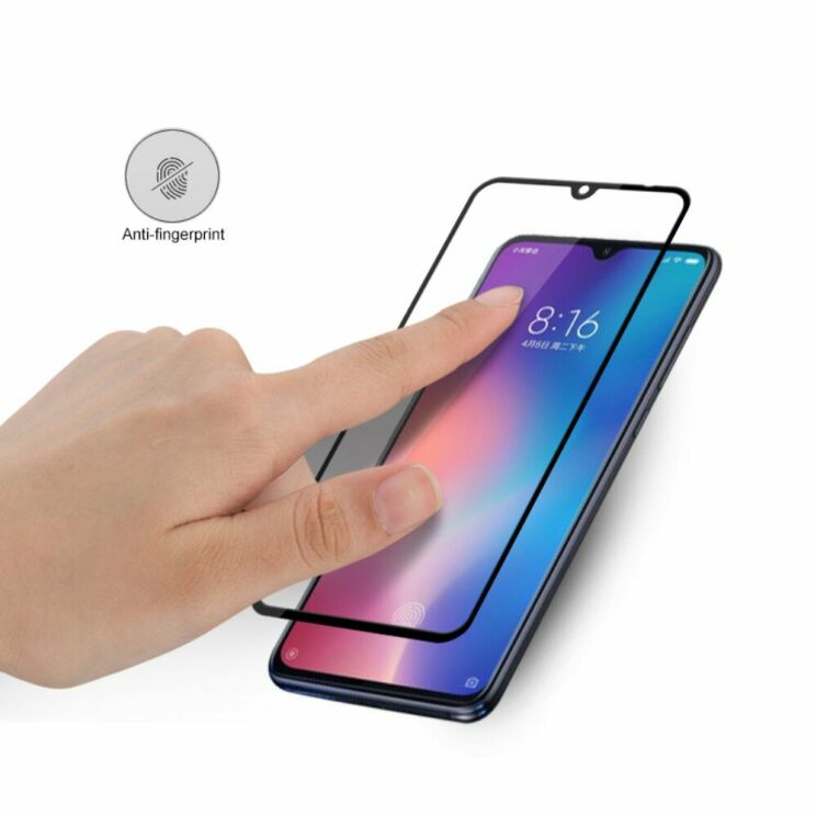 Защитное стекло MOCOLO Full Glue Cover для Xiaomi Mi 9 / Mi 9 Explore - Black: фото 3 из 13