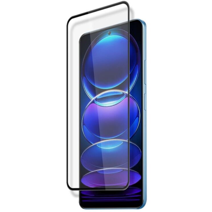 Защитное стекло MOCOLO Full Glue Cover для Xiaomi Redmi Note 12 5G / Poco X5 - Black: фото 2 из 7