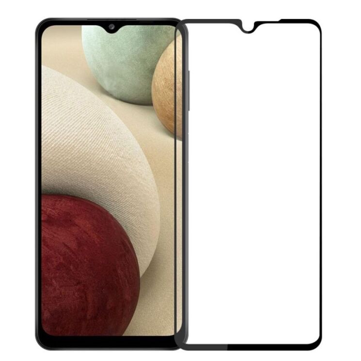 Защитное стекло MOFI Full Glue Protect для Samsung Galaxy A12 (A125) / A12 Nacho (A127) - Black: фото 1 из 13