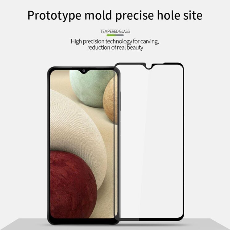 Защитное стекло MOFI Full Glue Protect для Samsung Galaxy A12 (A125) / A12 Nacho (A127) - Black: фото 7 из 13