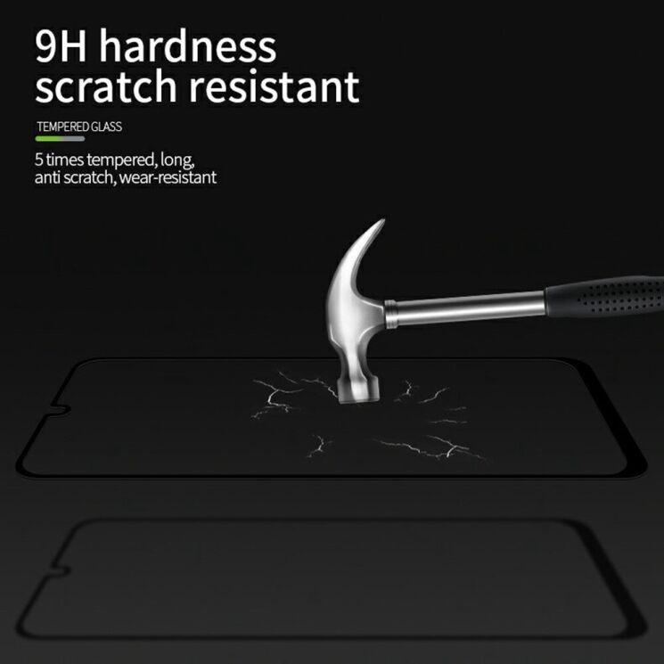 Защитное стекло MOFI Full Glue Protect для Xiaomi Redmi 14C / Redmi A4 5G / Poco C75 - Black: фото 8 из 13