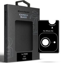Захисне скло на камеру ArmorStandart Supreme Black Icon для Apple iPhone 16e - Clear: фото 1 з 12