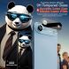 Защитное стекло на камеру IMAK Black Glass Lens для Apple iPhone 17 Air - Black (387154B). Фото 3 из 6