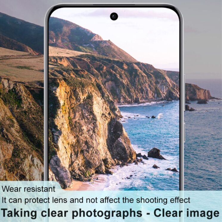 Защитное стекло на камеру IMAK Black Glass Lens для OPPO Reno 12 - Black: фото 6 из 11