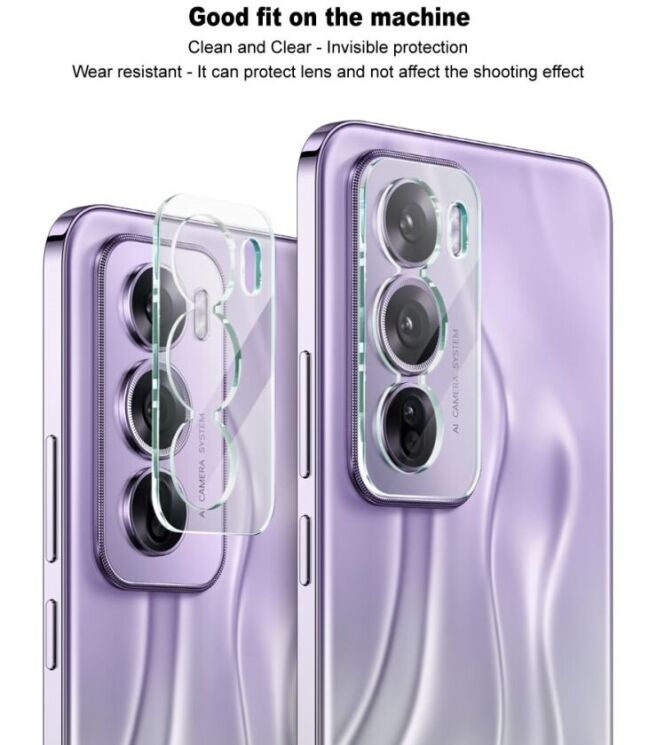 Защитное стекло на камеру IMAK Integrated Lens Protector для Nothing Phone (2a) Plus: фото 5 из 7