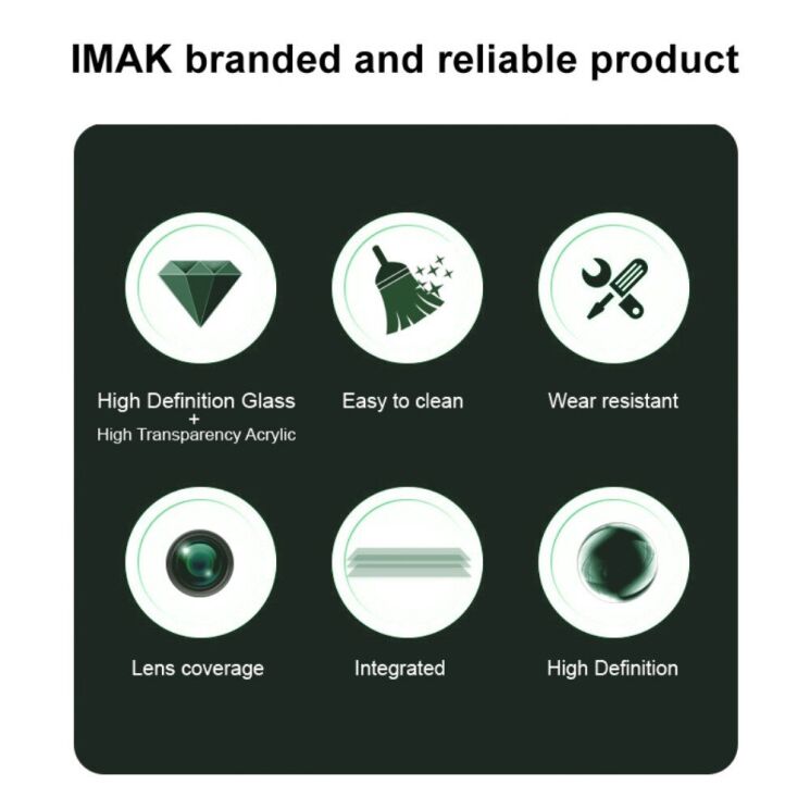 Защитное стекло на камеру IMAK Integrated Lens Protector для OnePlus Nord 4: фото 5 из 8