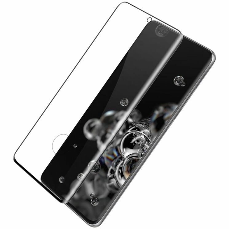 Защитное стекло NILLKIN 3D CP+ MAX для Samsung Galaxy S20 Ultra (G988) - Black: фото 3 из 15