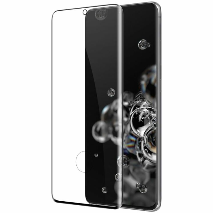 Защитное стекло NILLKIN 3D CP+ MAX для Samsung Galaxy S20 Ultra (G988) - Black: фото 2 из 15