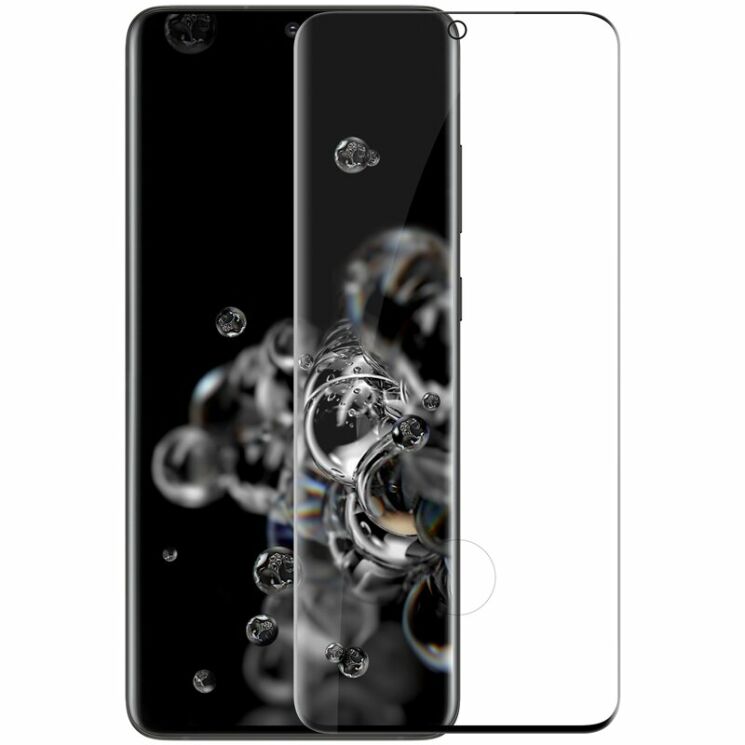 Защитное стекло NILLKIN 3D CP+ MAX для Samsung Galaxy S20 Ultra (G988) - Black: фото 1 из 15