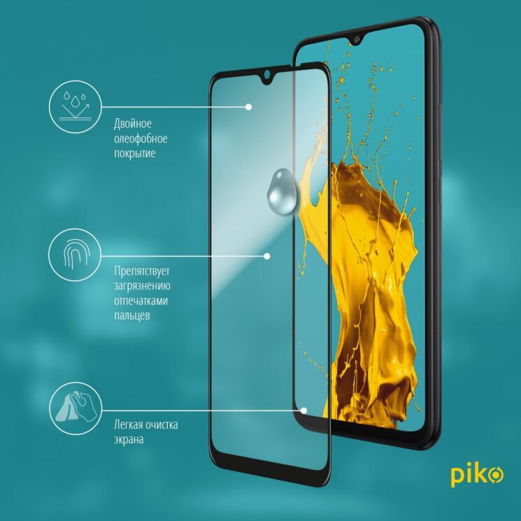 Захисне скло Piko Full Glue для Google Pixel 10a - Black: фото 4 з 4