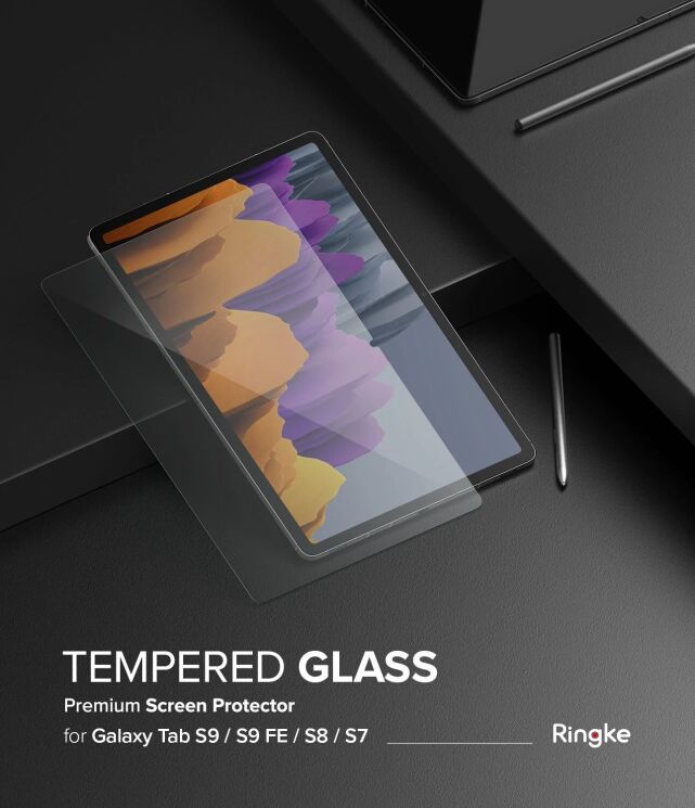 Защитное стекло Ringke Invisible Defender для Samsung Galaxy Tab S11 / S10 FE / S9 / S9 FE / S8 / S7 (8809758101654) (388838) Защитное стекло Ringke Invisible Defender для Samsung Galaxy Tab S11 / S10 FE / S9 / S9 FE / S8 / S7 (8809758101654): фото 2 из 13