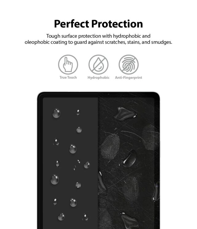 Защитное стекло Ringke Invisible Defender для Samsung Galaxy Tab S11 / S10 FE / S9 / S9 FE / S8 / S7 (8809758101654) (388838) Защитное стекло Ringke Invisible Defender для Samsung Galaxy Tab S11 / S10 FE / S9 / S9 FE / S8 / S7 (8809758101654): фото 9 из 13