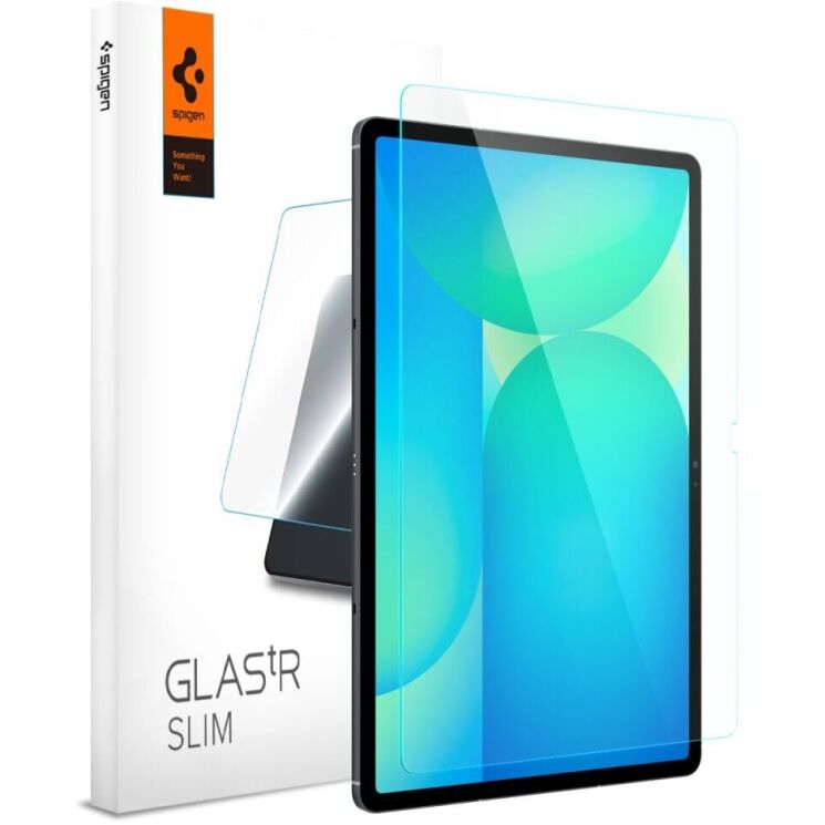 Захисне скло Spigen (SGP) Screen Protector Glas.tR SLIM (FT) для Samsung Galaxy Tab S10 FE Plus (AGL09427): фото 1 з 10