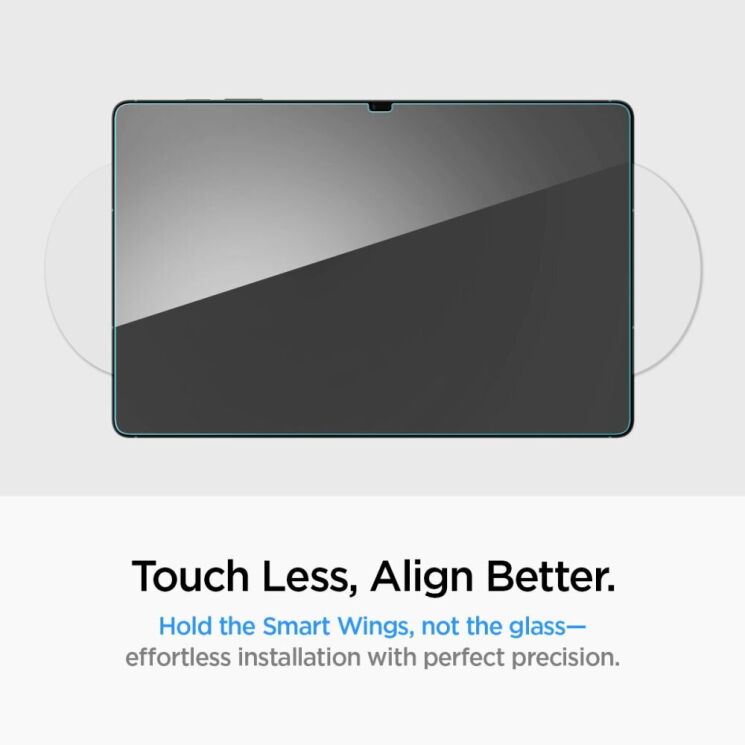 Захисне скло Spigen (SGP) Screen Protector Glas.tR SLIM (FT) для Samsung Galaxy Tab S10 FE Plus (AGL09427): фото 6 з 10