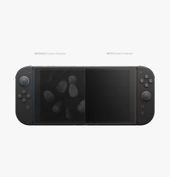 Защитное стекло UNIQ Optix Matte для Nintendo Switch 2 - Matte: фото 7 из 7